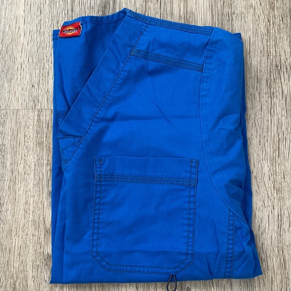 Blue Scrub Top - Picture 4 of 4